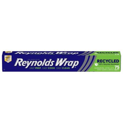 Papel Aluminio Reciclado 22.8mts Reynolds Wrap